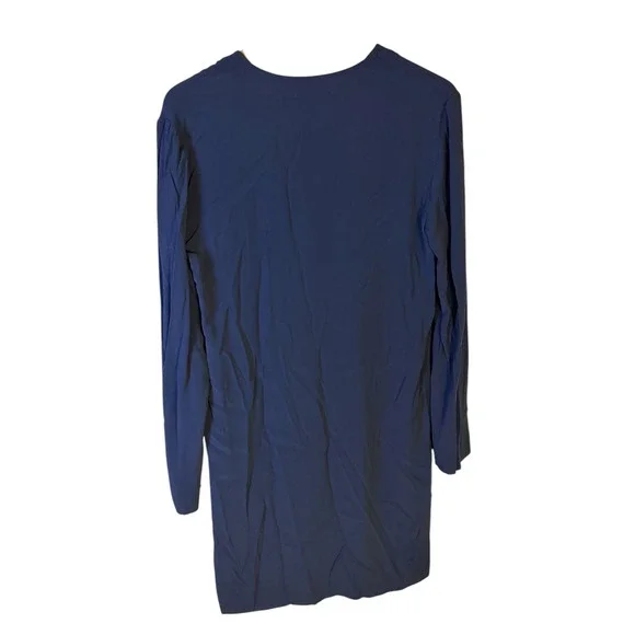 SANDRO PARIS Leila Marine Long Sleeve Mini Sheath Dress, US 8, Size 3FR - Picture 3 of 8